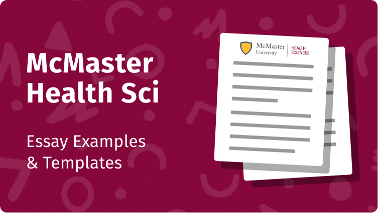 McMaster Health Sciences Supplementary Essay Examples