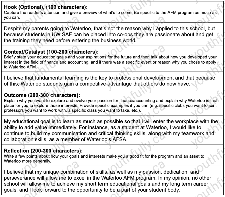 waterloo AIF example