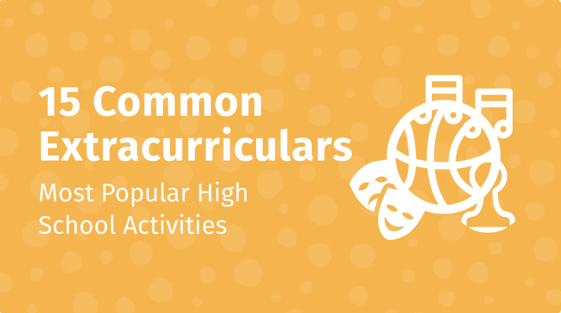 15 common extracurriculars