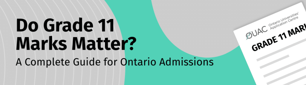 Grade 11 Marks Important-Ontario-Universities